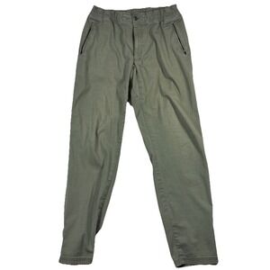 LL Bean Explorer Ripstop Pants Medium Black Drawstring Stretch Hiking Gorpcore